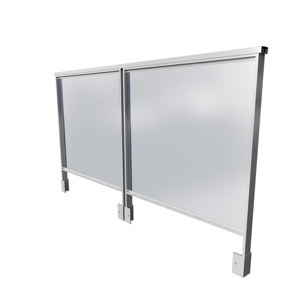 ΣΥΣΤΗΜΑ ΓΥΑΛΙΝΟΥ ΑΝΕΜΟΦΡΑΚΤΗ - OPEN AIR​