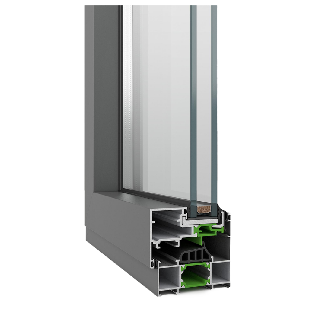 ΑΝΟΙΓΟΜΕΝΑ ΘΕΡΜΟΜΟΝΩΤΙΚΑ Συστήματα Αλουμινίου w450hs