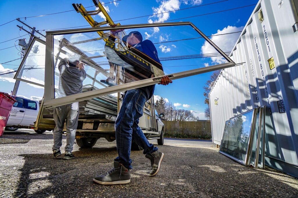τοποθετηση κουφωματων αλουμινιου