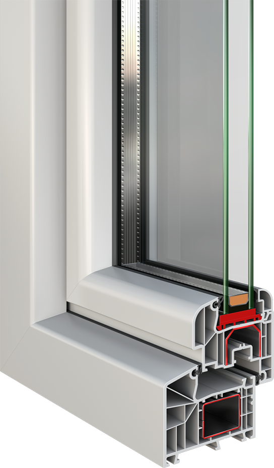 Συνθετικά κουφώματα Aluplast 4000