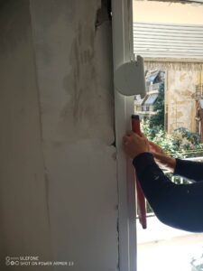 Στερεοποίηση του κουφώματος