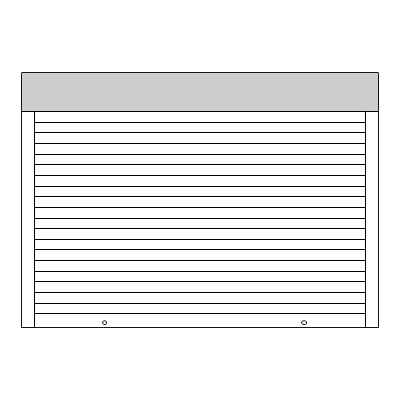 Ρολό Επικαθήμενο Πόρτας (153X203)